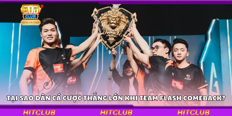 Lý do dân cá cược thắng lớn khi Team Flash comeback